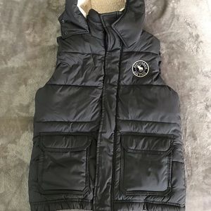 Abercrombie youth puffer vest
